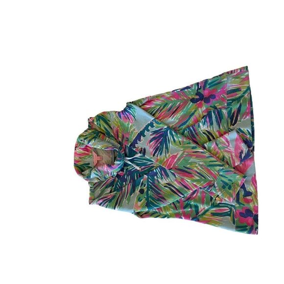 Lilly Pulitzer Womens Multicolor Palm Tree Pullover Sweatshirt Size Small - Picture 3 of 10